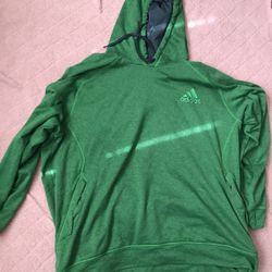 Green Mens Adidas Hoodie 3x