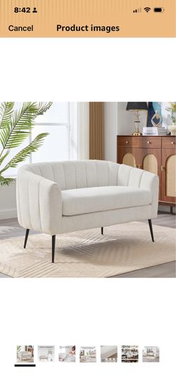 White couch