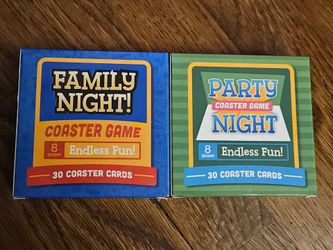 Coaster games (Set of 2)