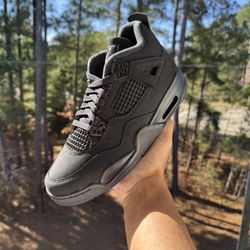 Jordan 4 Retro Black Cat (2025) Grade School