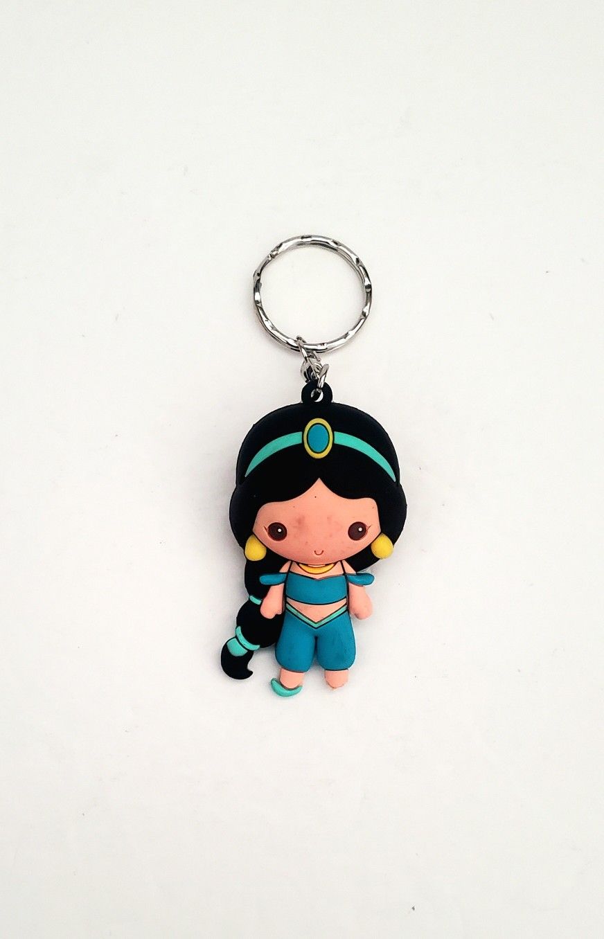 Disney Aladdin Jasmine Figural Bag Clip Keychain Series 2