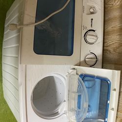 Home Washer & Dryer, 2 In 1 Portable Mini Washing Machine