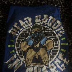 WWE Mia Yim Head Baddie in Charge HBIC Blue T-shirt XXL