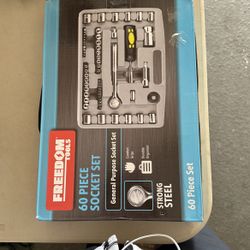 FREEDOM TOOLS 60 PIECE SOCKET SET