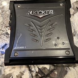 Kicker Zx400.1 400 Watt Amp amplifier Kx Kz Cx 