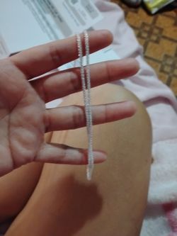 Rope Sterling Silver Chaine 925 New 35$