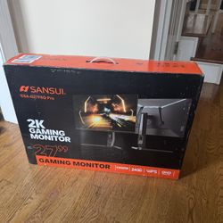 SANSUI 27-Inch WQHD 240Hz Gaming Monitor