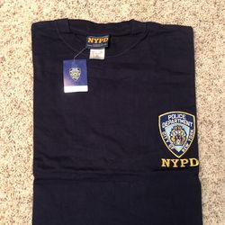 NY Police Deot NAVY BLUE T SHIRTS  NEW! REDUCED!!!