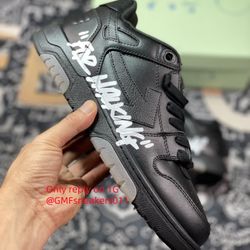 Off-White™ co Virgil Abloh Out Of Office Low-top Leather SneakersOOO 8