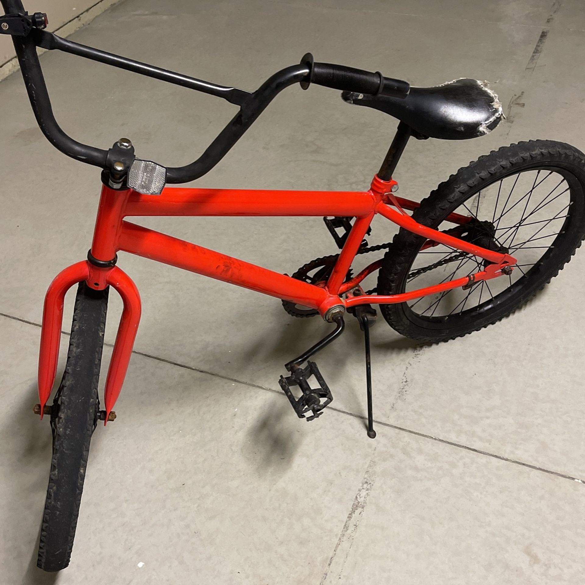 Red Bmx Bike 