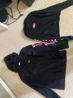 Vans Hoodie & Checkered Longsleeve Bundle