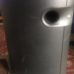 JBL Music One USA Made Subwoofers Pair 