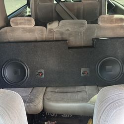 14-18 silverado speaker box