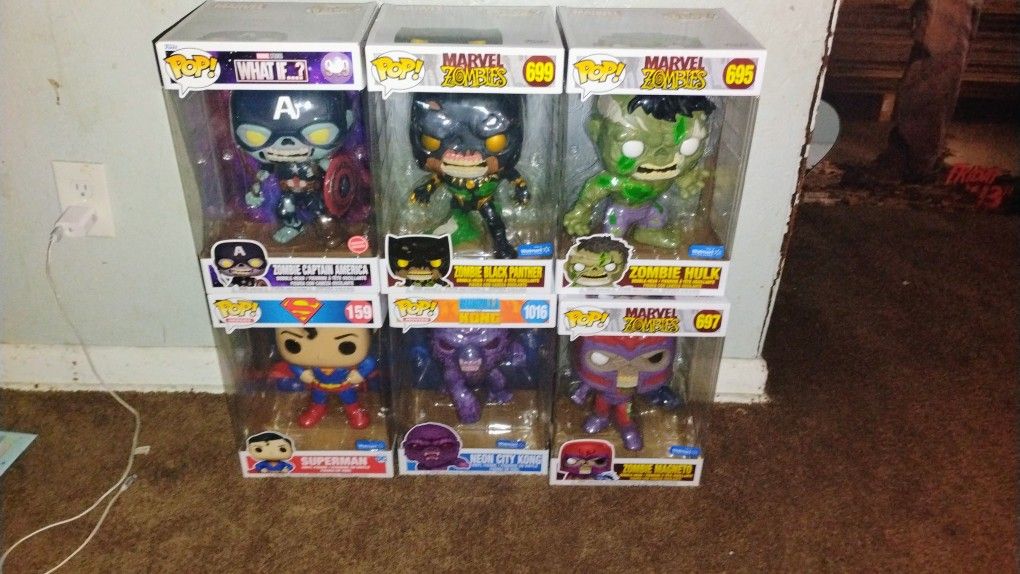 Pop Marvel And DC
