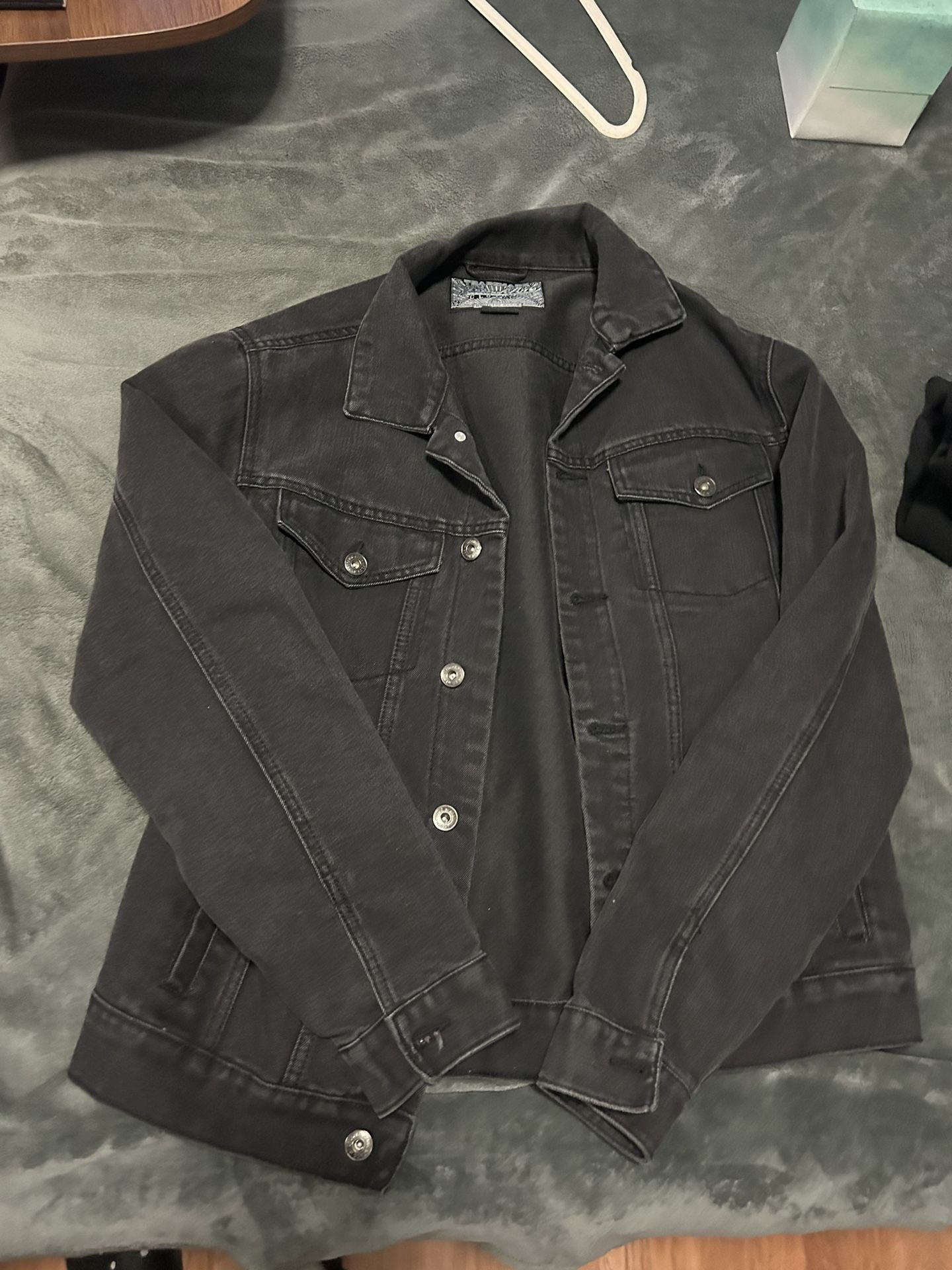 Denim Black Jacket