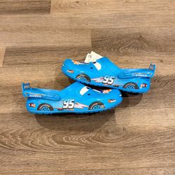 Lightning McQueen x Crocs Clog “Blue Dinoco” Sizes 4 - 13 Men’s and 1J - 7J Kid’s Brand New