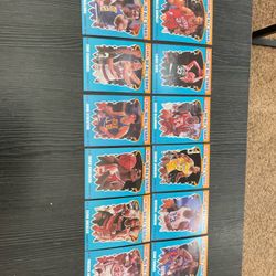 PENDING PICKUP 1990 Fleer All Star complete basketball card insert set with Michael Jordan, Magic Johnson, Larry Bird, etc