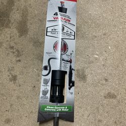 Diablo Amped Rebar Demon 3/8” Hammer Drill Bit Vacuum System