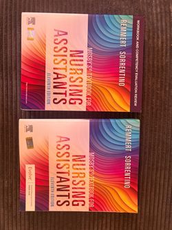NURSING ASSISTANT MOSBYS TEXTBOOK/WORKBOOK