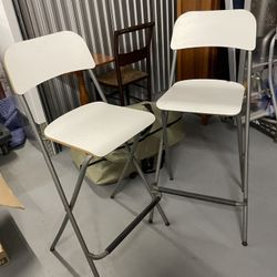 High Foldable Chairs MAKE OFFER!