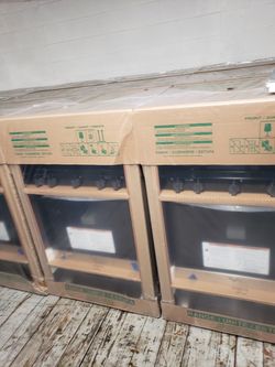 new stove 5 burner in box warranty warranty
