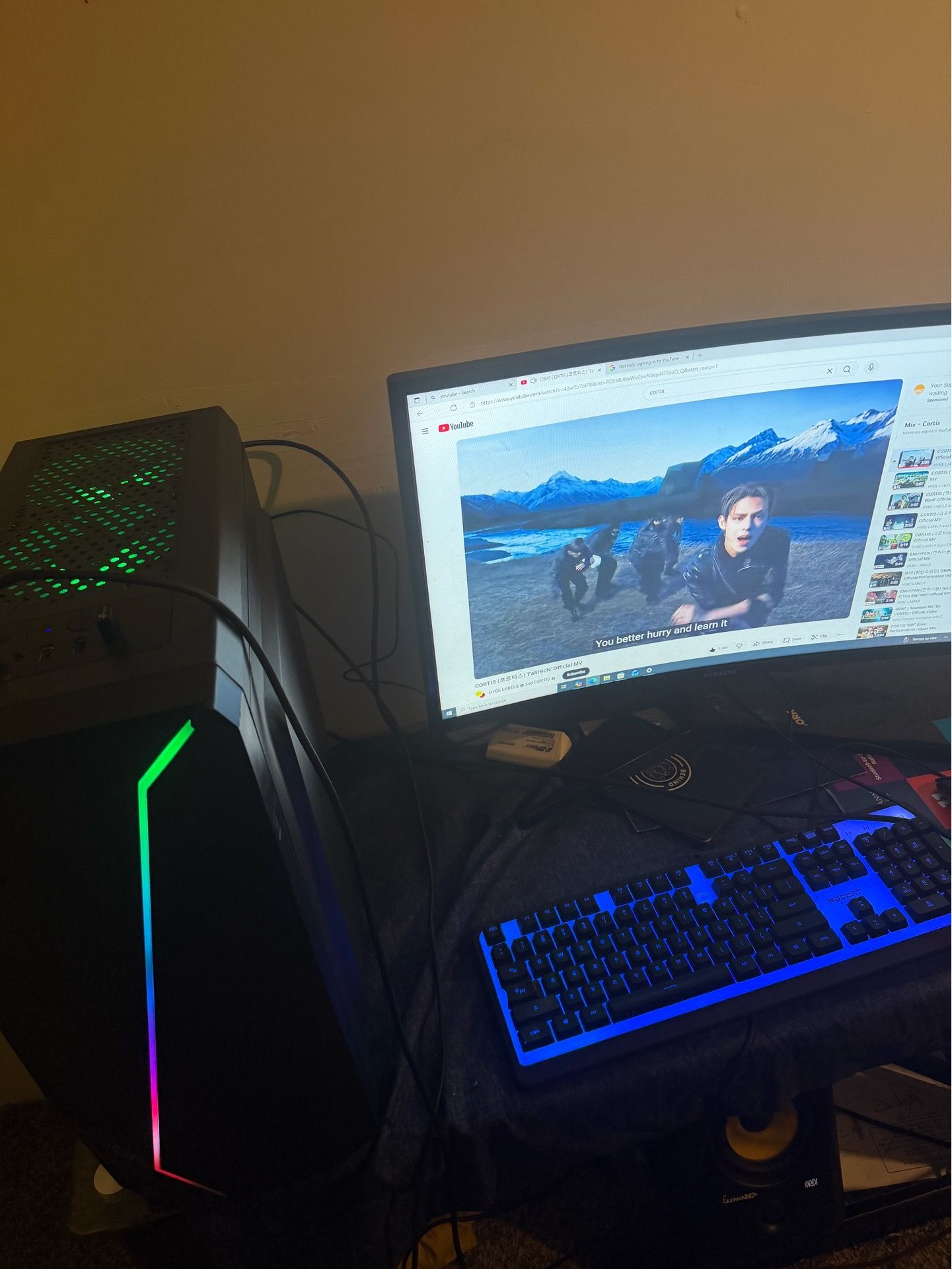 PC all set up spacs 477