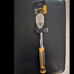 GEARWRENCH 1/2 in. Drive 90-Tooth Dual Material Teardrop Ratchet