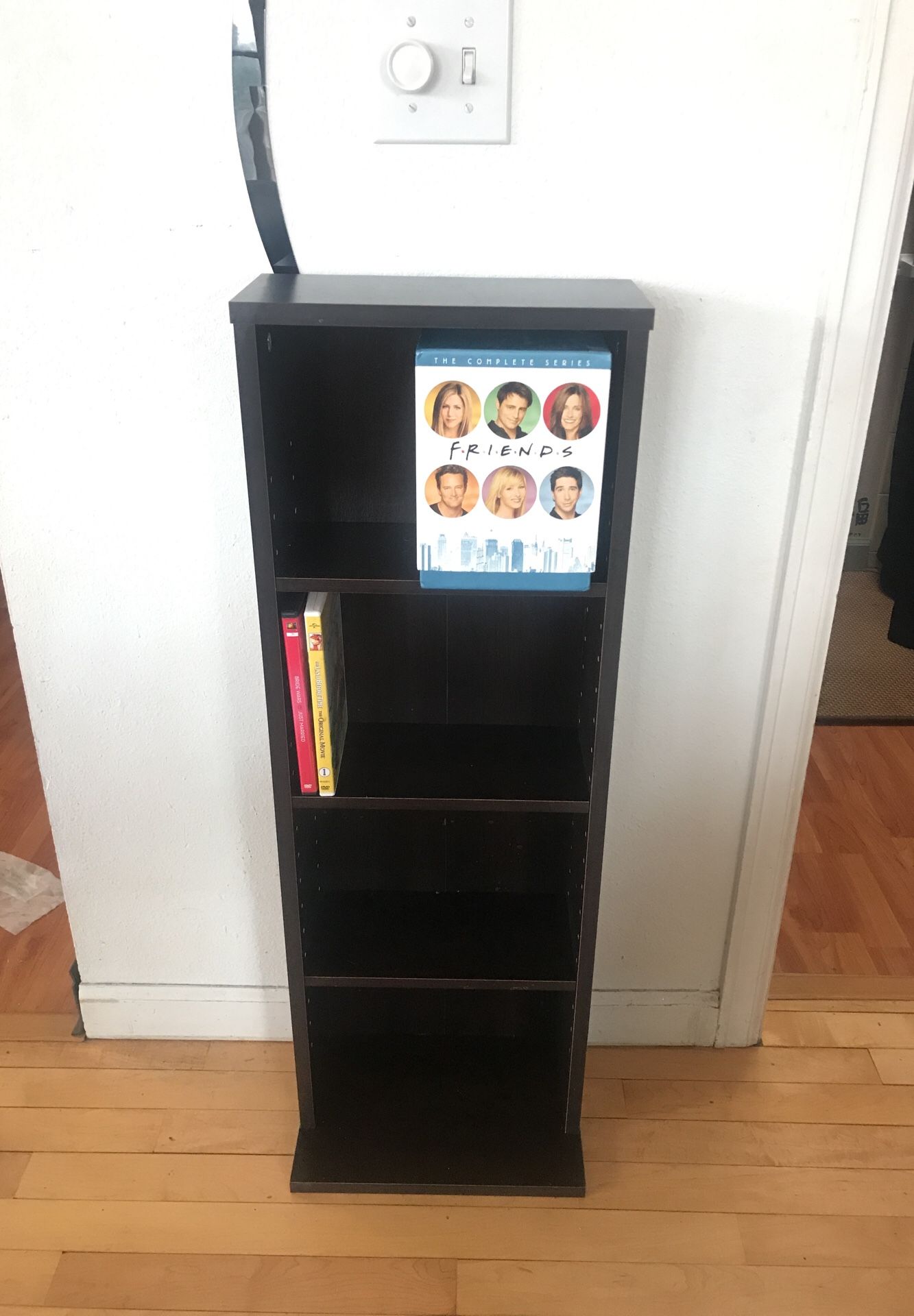 Brand new, never used DVD, video game, book shelf storage tower