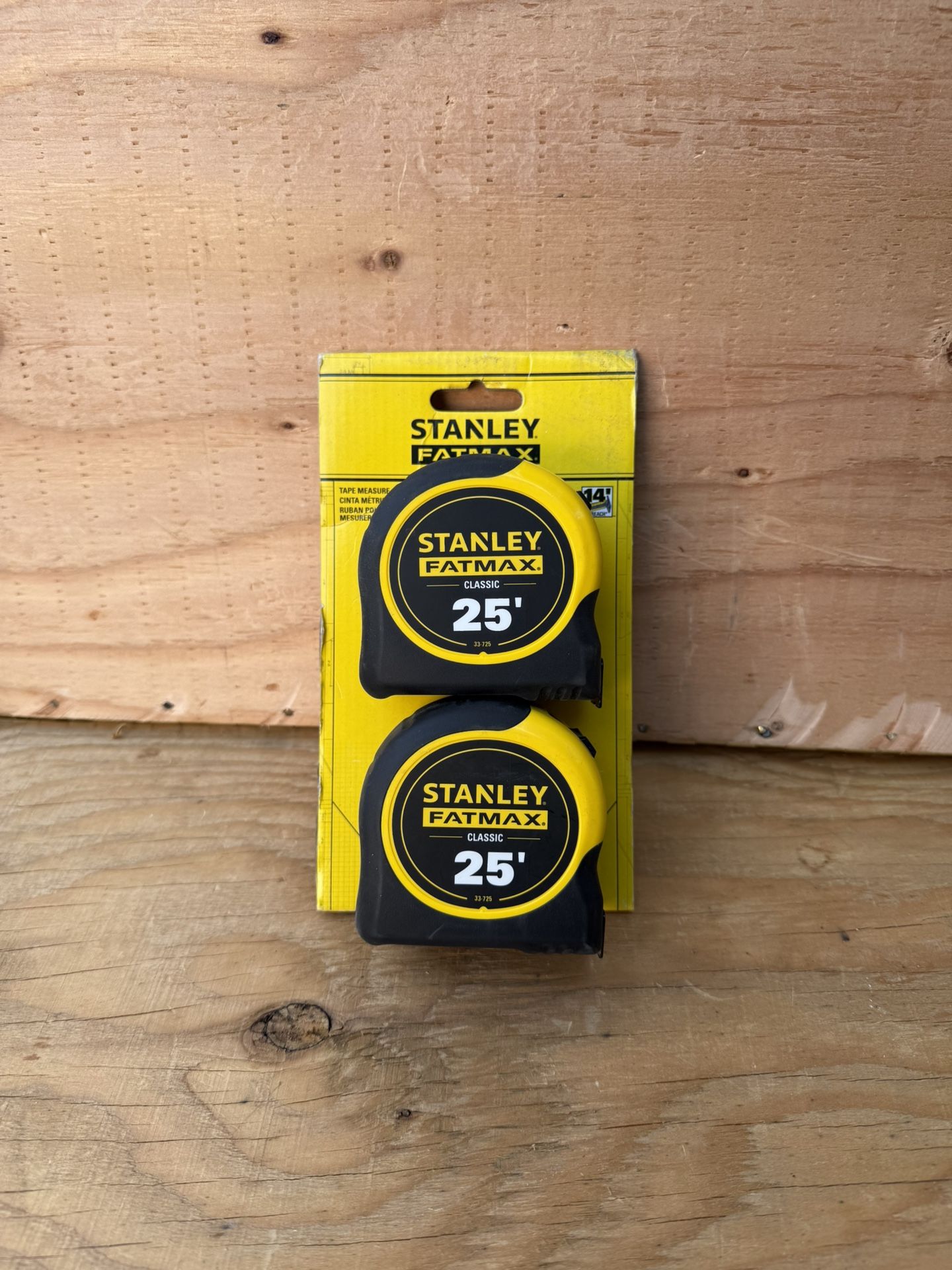 Stanley 25 ft. FATMAX Tape Measure (2-Pack)
