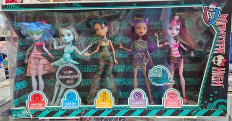 NEW Monster High Skull Shores Gift Set