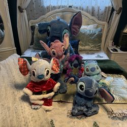 Stitch! Easter, Christmas, Disney! All Kinds Of Stitch’s! Selling The Lot. Large One Is From Disney World Still Has Tags On. Most Have Tags, All Brand