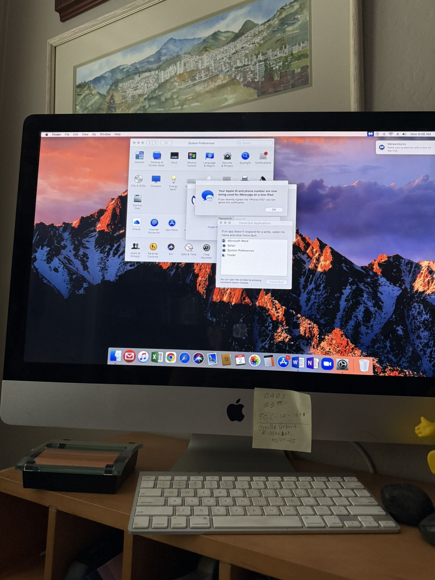 Mac OS High Sierra 27 GHz