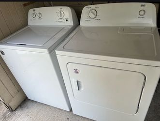 Washer and dryer