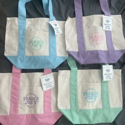 Trader joes mini tote bag $15