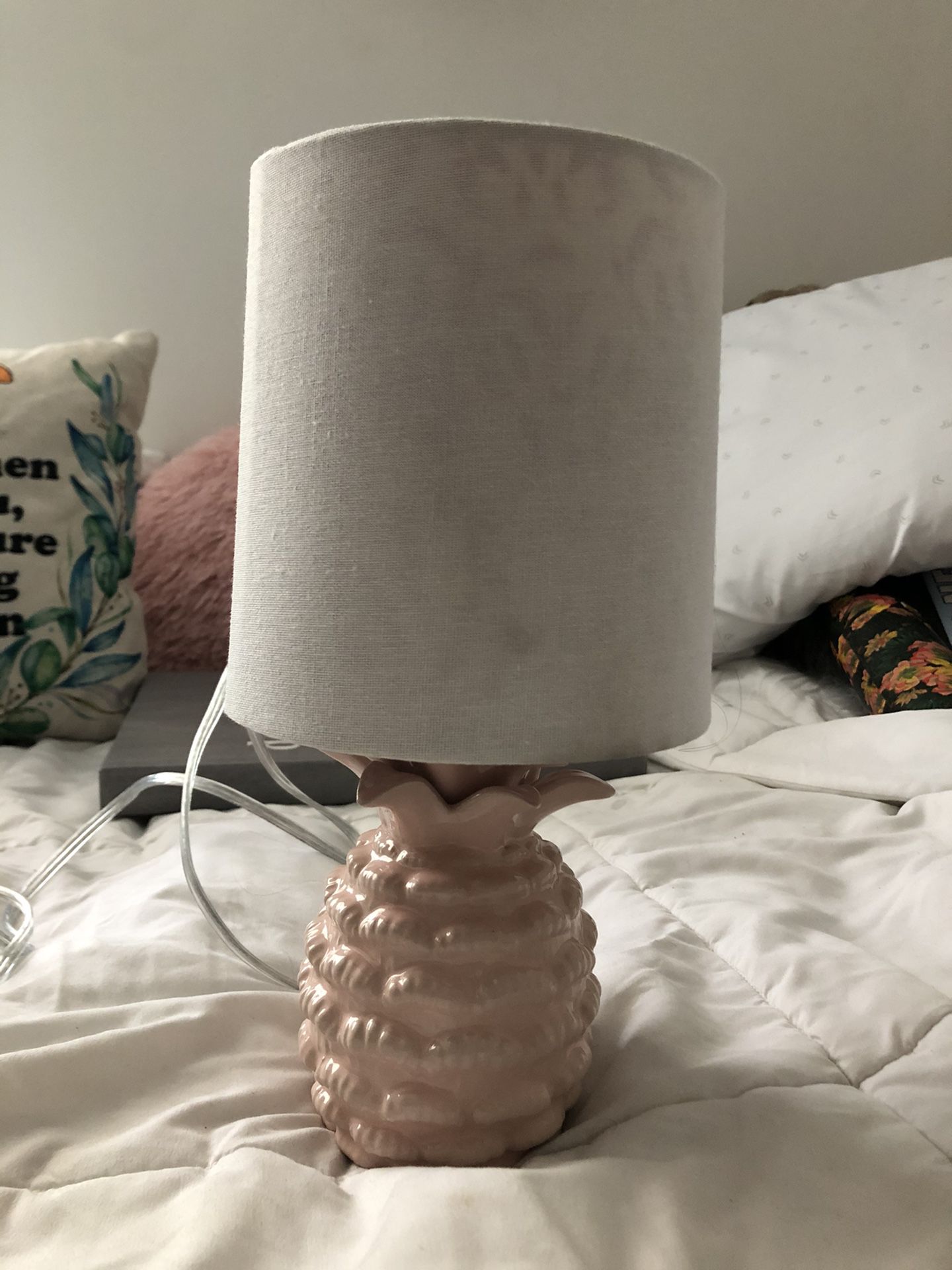 Pink Pineapple Lamp