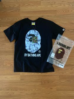 BAPE A Bathing Ape Black T-Shirt Size Small