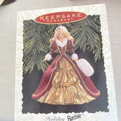 Holiday Barbie Ornament 1996