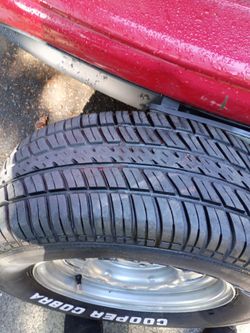 Tires cooper cobra 235/60/r14