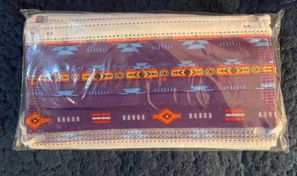 Disposable Mask - Chris Crosby's Purple Coyote 3 pks of 10*New