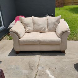 Loveseat Two Cushion $100