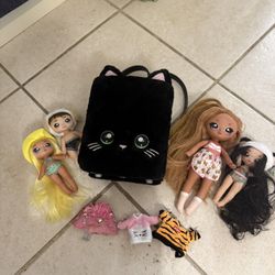 Na Na Na Dolls And Backpack
