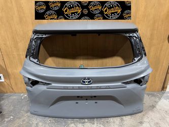 2021 2022 2023 2024 Toyota Sienna Lift Gate Tail Gate