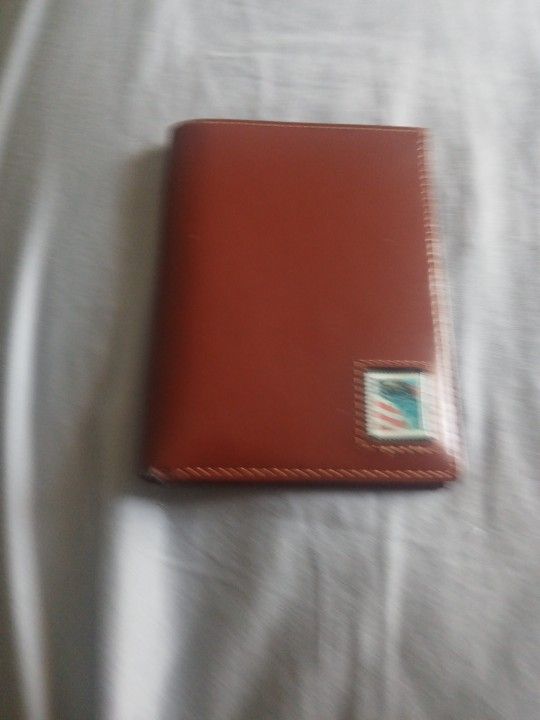  Chocolate Brown Leather Wallet
