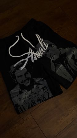 Black Asaali X Alocs Shorts