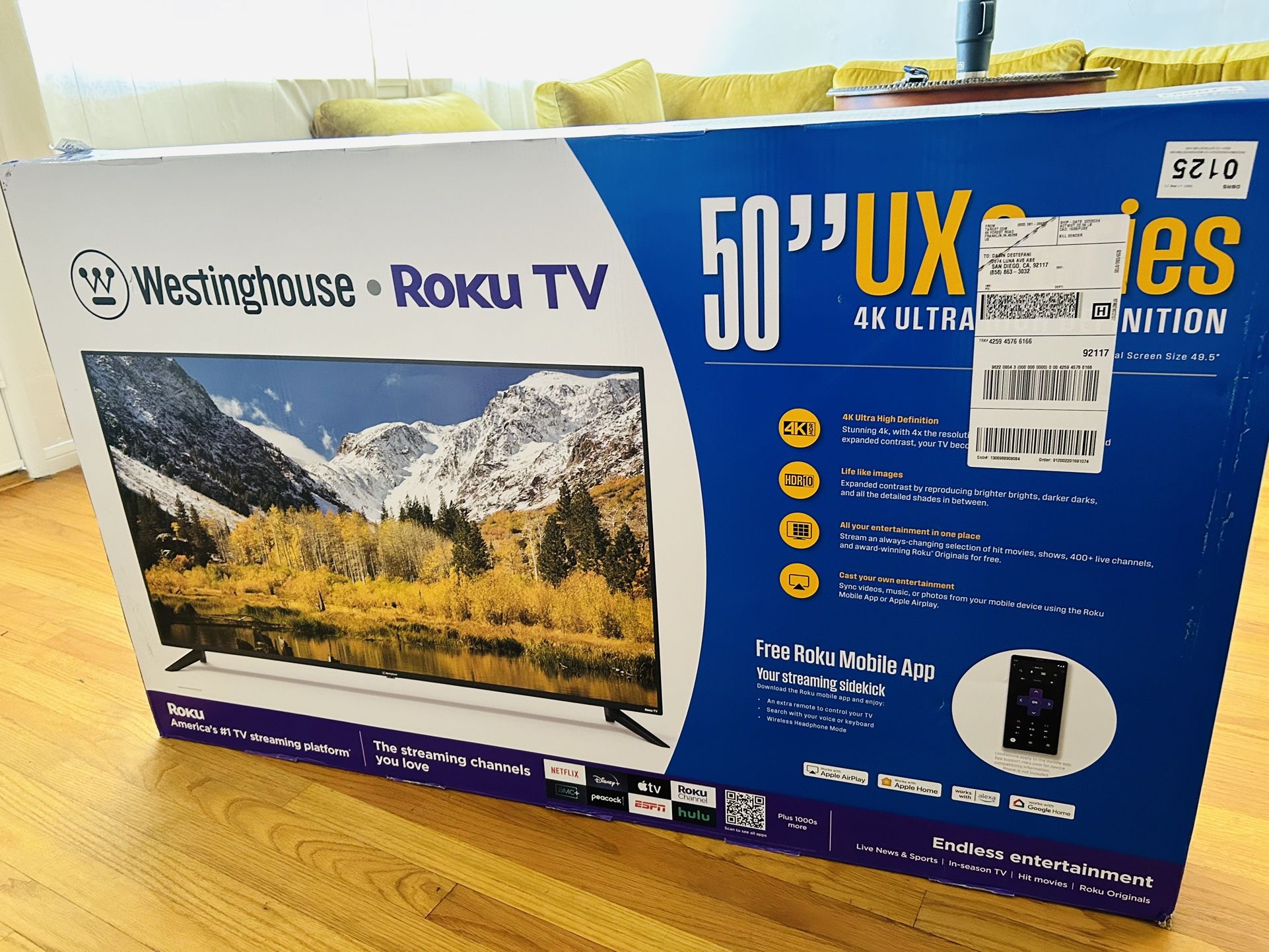 50” SMART PLASMA TV NEW IN BOX UNOPENED!