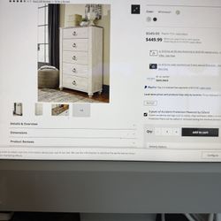 Ashley Willowton 5-Drawer Dresser