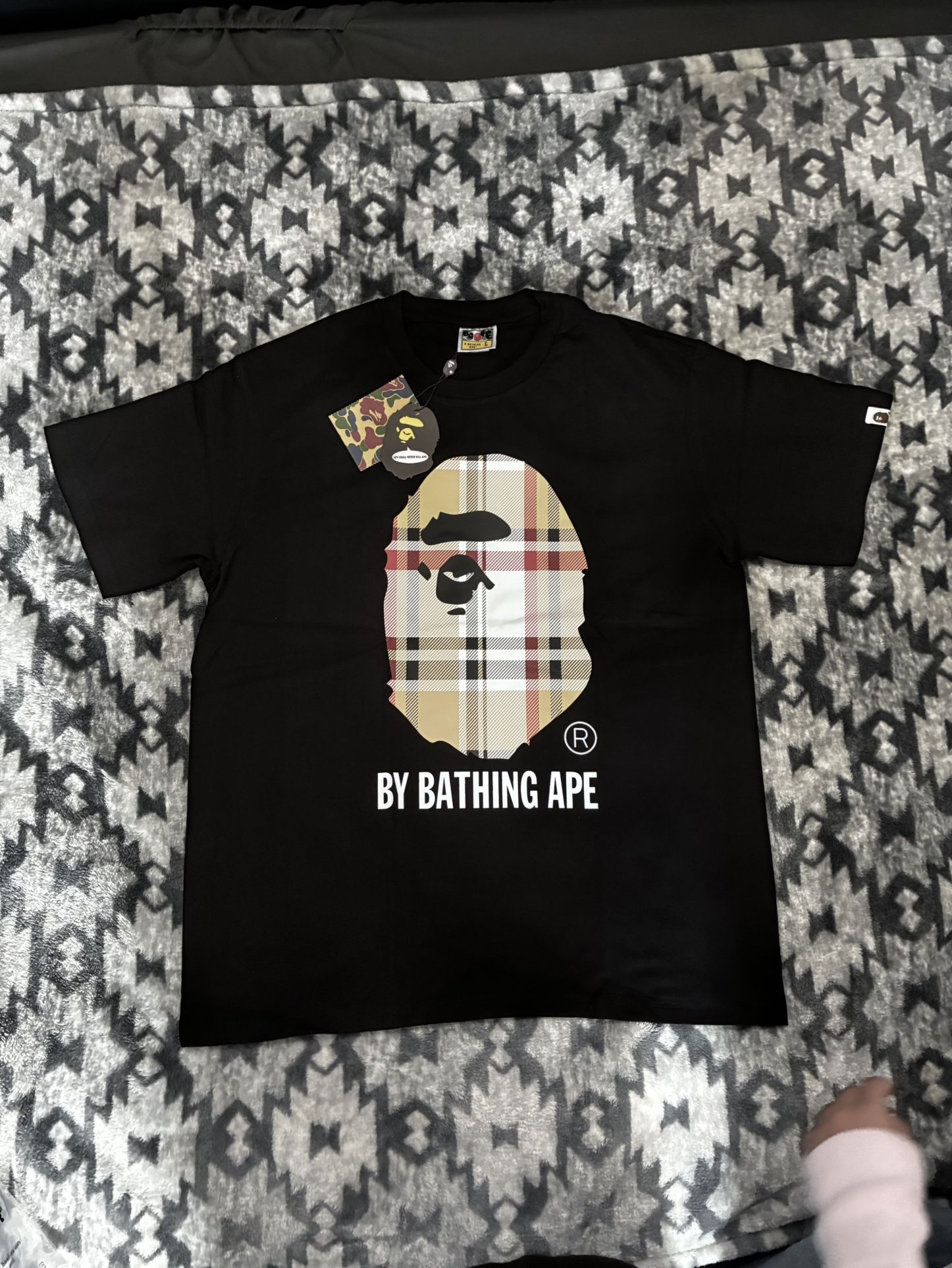 Bape X Burberry Shirt (Authentic)