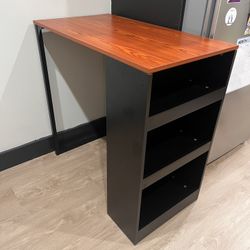 Modern Bar Table with Storage – Space-Saving Design