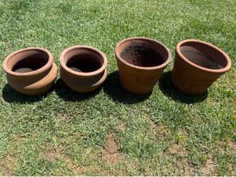 Terracota pots/ macetas de barro