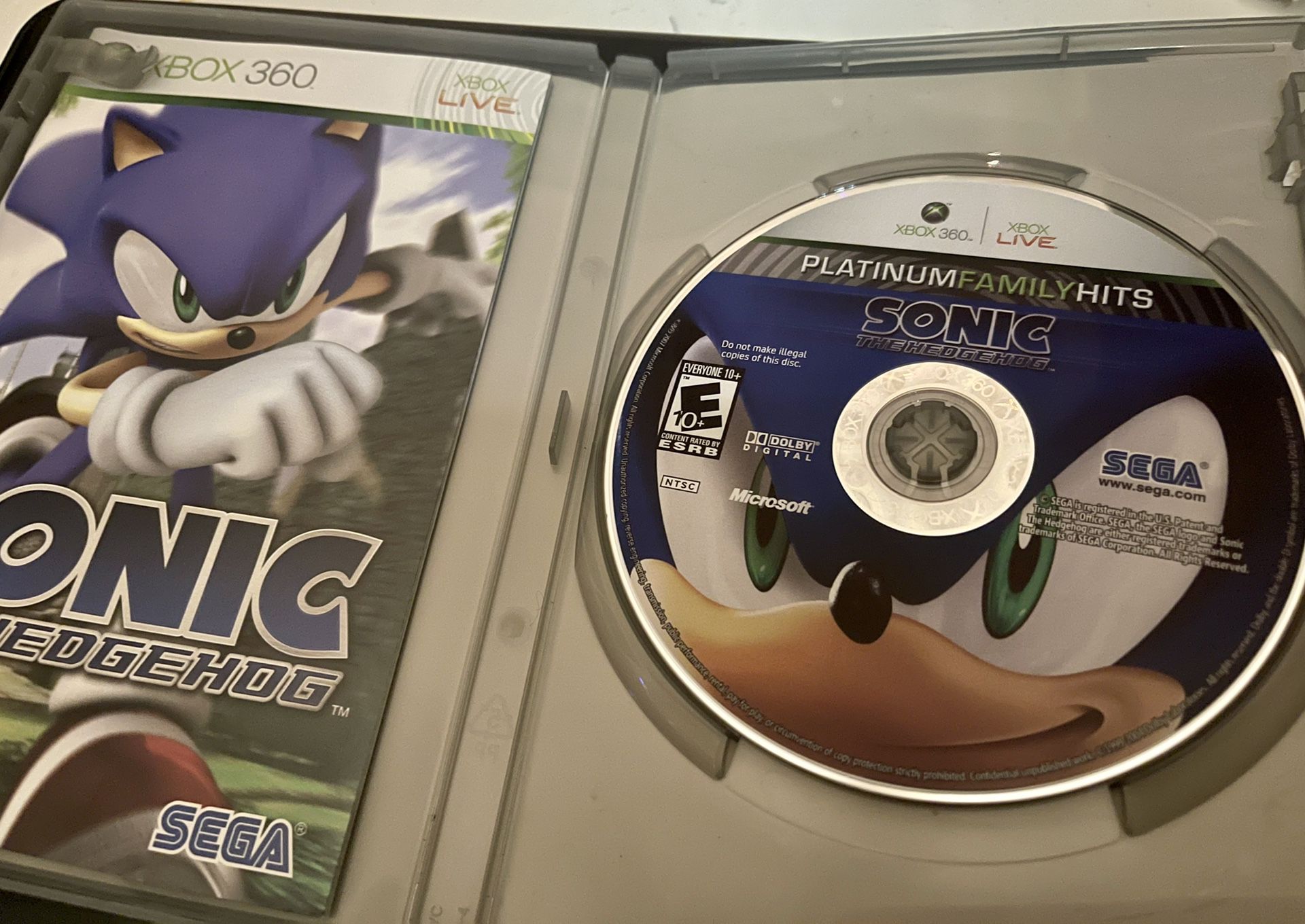 Sonic the Hedgehog (Microsoft Xbox 360, 2006) *TRADE IN YOUR OLD